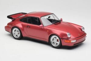 Porsche 911 964 Turbo Červený Minichamps 1:18 155069102 Kov – obrázek 4 z 6