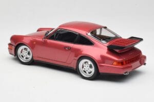 Porsche 911 964 Turbo Červený Minichamps 1:18 155069102 Kov – obrázek 5 z 6