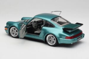 Porsche 911 964 Turbo Wimbledon Green Metallic Solido 1:18 S1803407 Kov – obrázek 5 z 8