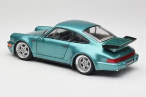 Porsche 911 964 Turbo Wimbledon Green Metallic Solido 1:18 S1803407 Kov – obrázek 7 z 8