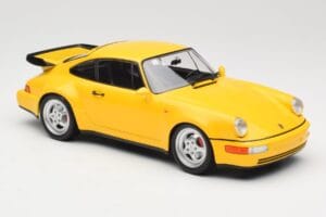 Porsche 911 964 Turbo Žlutý Minichamps 1:18 155069100 Kov – obrázek 4 z 6