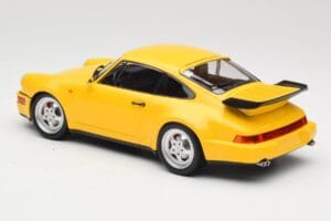 Porsche 911 964 Turbo Žlutý Minichamps 1:18 155069100 Kov – obrázek 5 z 6