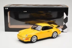 Porsche 911 964 Turbo Žlutý Minichamps 1:18 155069100 Kov – obrázek 6 z 6
