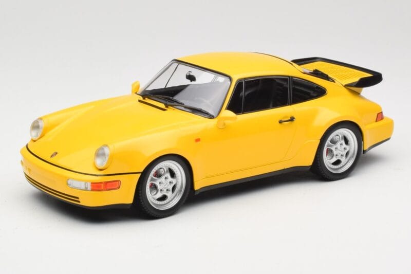 Porsche 911 964 Turbo Žlutý Minichamps 1:18 155069100 Kov