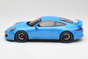 Porsche 911 991 Carrera 4S Aerokit Modrý GT Spirit 1:18 GT085 Pryskyřice – obrázek 3 z 6