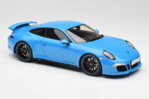 Porsche 911 991 Carrera 4S Aerokit Modrý GT Spirit 1:18 GT085 Pryskyřice – obrázek 4 z 6