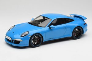 Porsche 911 991 Carrera 4S Aerokit Modrý GT Spirit 1:18 GT085 Pryskyřice