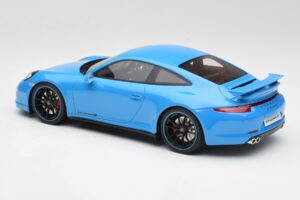 Porsche 911 991 Carrera 4S Aerokit Modrý GT Spirit 1:18 GT085 Pryskyřice – obrázek 5 z 6