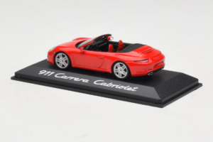 Porsche 911 991 Carrera Kabriolet Červený Minichamps 1:43 WAP0200120C Kov – obrázek 3 z 4