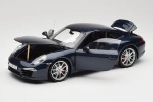 Porsche 911 991 Carrera S Blue Metallic Minichamps 1:18 WAP0210200C Kov – obrázek 2 z 8