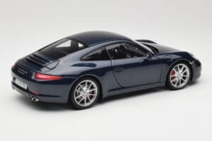 Porsche 911 991 Carrera S Blue Metallic Minichamps 1:18 WAP0210200C Kov – obrázek 3 z 8