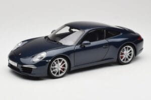 Porsche 911 991 Carrera S Blue Metallic Minichamps 1:18 WAP0210200C Kov