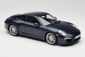 Porsche 911 991 Carrera S Blue Metallic Minichamps 1:18 WAP0210200C Kov – obrázek 6 z 8