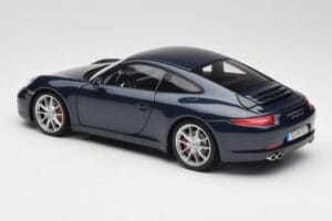 Porsche 911 991 Carrera S Blue Metallic Minichamps 1:18 WAP0210200C Kov – obrázek 7 z 8