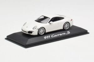 Porsche 911 991 Carrera S Bílý IAA Frankfurt 2011 Minichamps 1:43 WAX20100090 Kov – obrázek 2 z 5