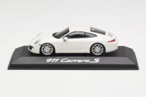 Porsche 911 991 Carrera S Bílý IAA Frankfurt 2011 Minichamps 1:43 WAX20100090 Kov
