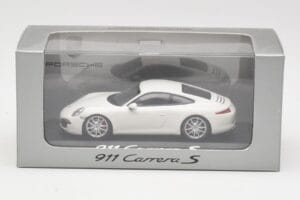 Porsche 911 991 Carrera S Bílý IAA Frankfurt 2011 Minichamps 1:43 WAX20100090 Kov – obrázek 5 z 5