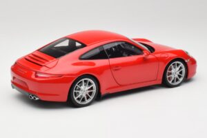 Porsche 911 991 Carrera S Guards Červený Minichamps 1:18 100061020 Kov – obrázek 3 z 8