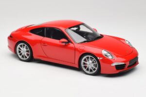 Porsche 911 991 Carrera S Guards Červený Minichamps 1:18 100061020 Kov – obrázek 6 z 8