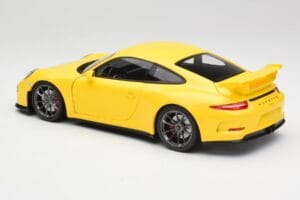 Porsche 911 991 GT3 Racing Žlutý & Stříbrná Kola Minichamps 1:18 110062722 Kov – obrázek 7 z 8