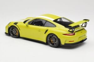 Porsche 911 991.1 GT3 RS Lizard Green & Stripes Minichamps 1:18 155066224 Kov – obrázek 5 z 6