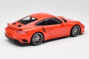 Porsche 911 991 Turbo S Lava Orange Minichamps 1:18 110067120 Kov – obrázek 3 z 8
