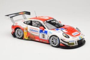 Porsche 911 991.1 GT3 R #3 Frikadelli Racing N. Siedler / K. Abbelen / S. Schmitz 24 Hours of Nurburgring 2016 Minichamps 1:1 – obrázek 4 z 6