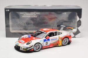 Porsche 911 991.1 GT3 R #3 Frikadelli Racing N. Siedler / K. Abbelen / S. Schmitz 24 Hours of Nurburgring 2016 Minichamps 1:1 – obrázek 6 z 6