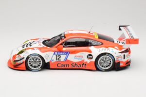Porsche 911 991.1 GT3 R Manthey Racing #12 F. Klohs / P. Renauer 24 Hours Nurburgring 2017 Minichamps 1:18 155176912 Kov – obrázek 3 z 6