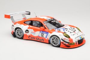 Porsche 911 991.1 GT3 R Manthey Racing #12 F. Klohs / P. Renauer 24 Hours Nurburgring 2017 Minichamps 1:18 155176912 Kov – obrázek 4 z 6