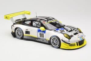 Porsche 911 991.1 GT3 R #911 Manthey Racing N. Tandy / E. Bamber 24h Nurburgring 2016 Minichamps 1:18 155166911 Kov – obrázek 4 z 6