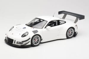 Porsche 911 991.1 GT3 R Bílý Se Stříbrnými Koly Minichamps 1:18 153166000 Kov