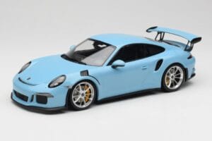 Porsche 911 991.1 GT3 RS Modrý Matná Kola Minichamps 1:18 153066235 Kov