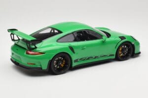 Porsche 911 991.1 GT3 RS Zelený Černá Kola Minichamps 1:18 153066228 Kov – obrázek 2 z 6