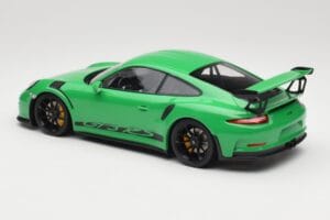 Porsche 911 991.1 GT3 RS Zelený Černá Kola Minichamps 1:18 153066228 Kov – obrázek 5 z 6