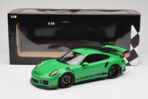 Porsche 911 991.1 GT3 RS Zelený Černá Kola Minichamps 1:18 153066228 Kov – obrázek 6 z 6