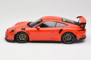 Porsche 911 991.1 GT3 RS Lava Orange Minichamps 1:18 155066220 Kov – obrázek 3 z 6