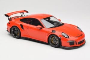 Porsche 911 991.1 GT3 RS Lava Orange Minichamps 1:18 155066220 Kov – obrázek 4 z 6
