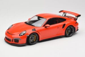 Porsche 911 991.1 GT3 RS Lava Orange Minichamps 1:18 155066220 Kov