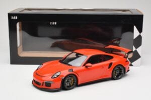 Porsche 911 991.1 GT3 RS Lava Orange Minichamps 1:18 155066220 Kov – obrázek 6 z 6