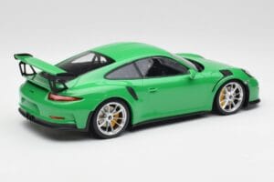Porsche 911 991.1 GT3 RS Lizard Zelený & Stříbrná Kola Minichamps 1:18 153066229 Kov – obrázek 2 z 6