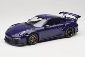 Porsche 911 991.1 GT3 RS Ultraviolet Minichamps 1:18 155066221 Kov