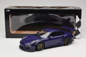 Porsche 911 991.1 GT3 RS Ultraviolet Minichamps 1:18 155066221 Kov – obrázek 6 z 6