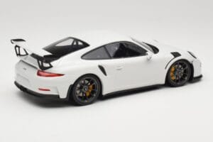 Porsche 911 991.1 GT3 RS Bílý Černá Kola Minichamps 1:18 153066224 Kov – obrázek 2 z 6