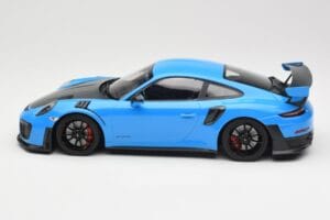 Porsche 911 991.2 GT2 RS Modrý s Černými Koly Minichamps 1:18 155068308 Kov – obrázek 3 z 6