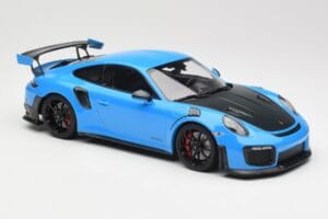 Porsche 911 991.2 GT2 RS Modrý s Černými Koly Minichamps 1:18 155068308 Kov – obrázek 4 z 6
