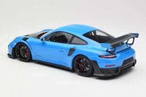 Porsche 911 991.2 GT2 RS Modrý s Černými Koly Minichamps 1:18 155068308 Kov – obrázek 5 z 6