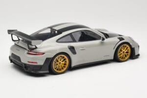 Porsche 911 991.2 GT2 RS Chalk Weissach Package Zlatá Kola Minichamps 1:18 155068304 Kov – obrázek 2 z 6