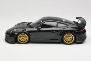 Porsche 911 991.2 GT2 RS Zelený Weissach Package Zlatá Kola Minichamps 1:18 155068306 Kov – obrázek 3 z 6