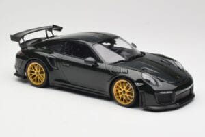 Porsche 911 991.2 GT2 RS Zelený Weissach Package Zlatá Kola Minichamps 1:18 155068306 Kov – obrázek 4 z 6